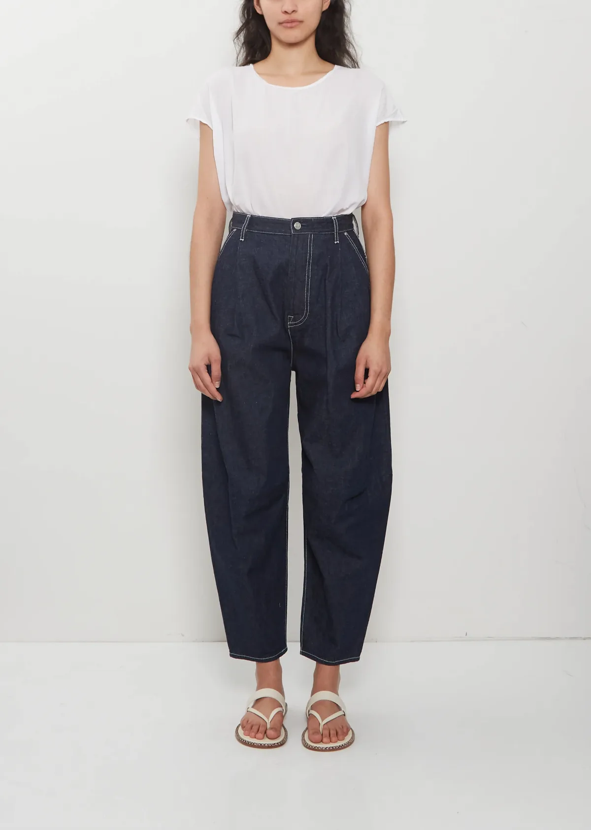 Everyday Denim Trouser by Min Perhonen