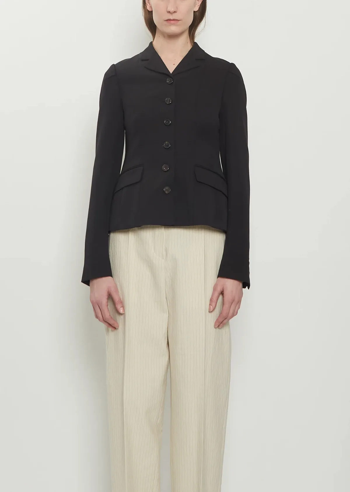 Belia Wool Jacket by Dries Van Noten
