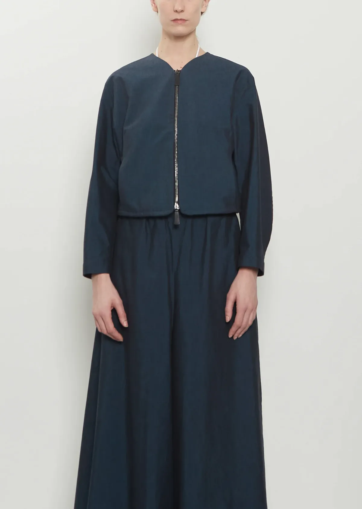 Silk Cotton Bomber by Duan