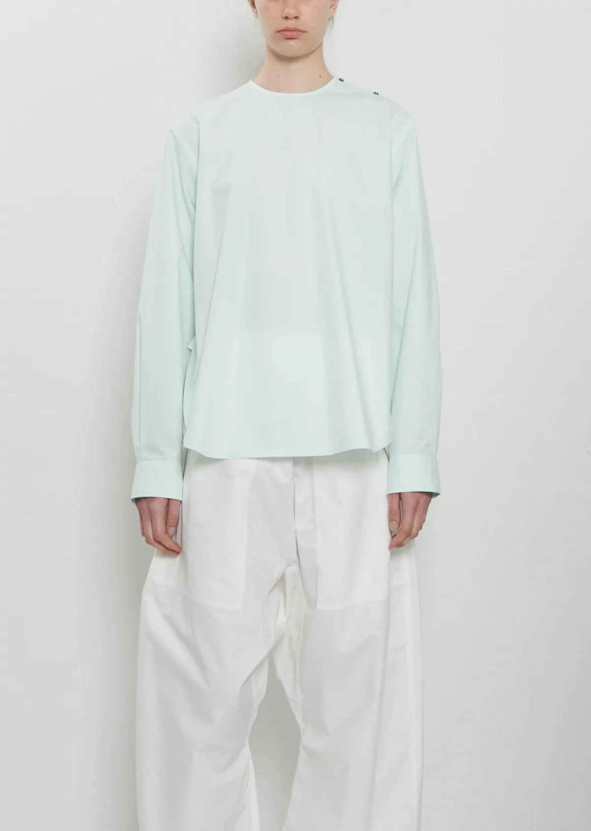 Sofie D'Hoore Barel Cotton Pullover Shirt by Sofie Dhoore