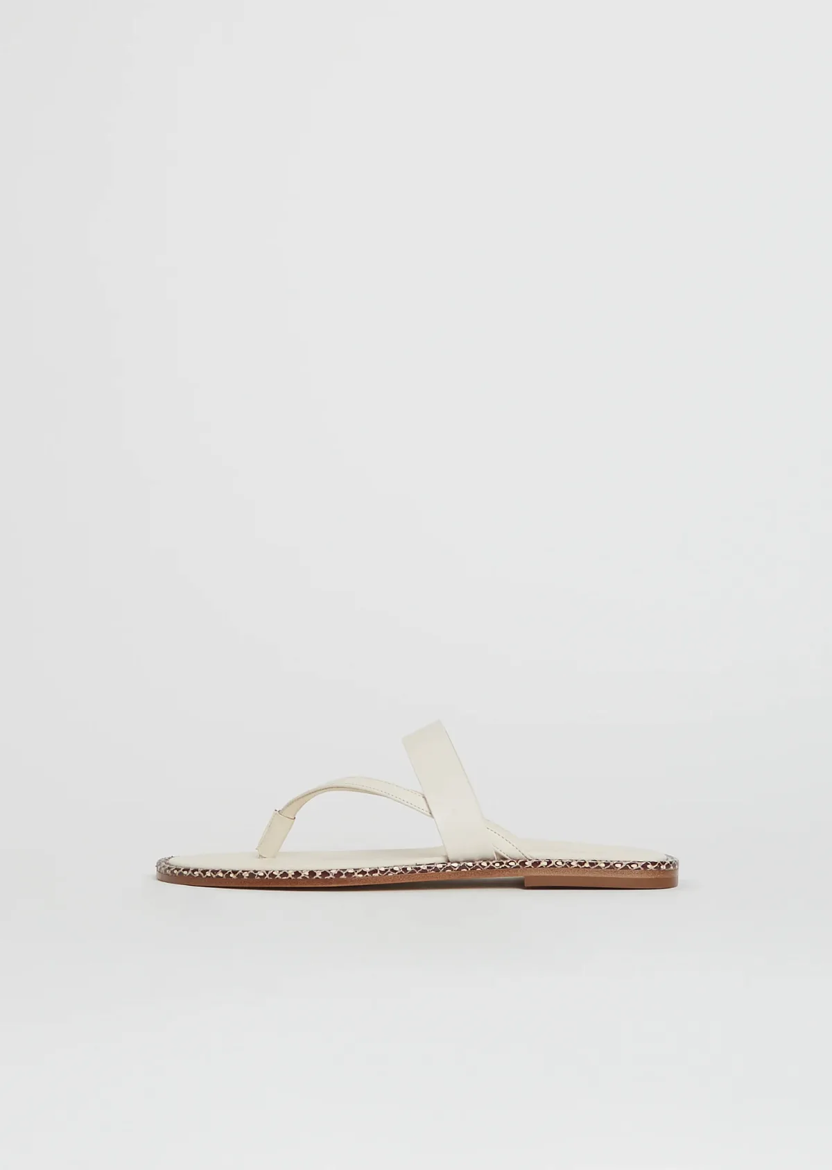 Double Strap Leather Sandal by Dries Van Noten