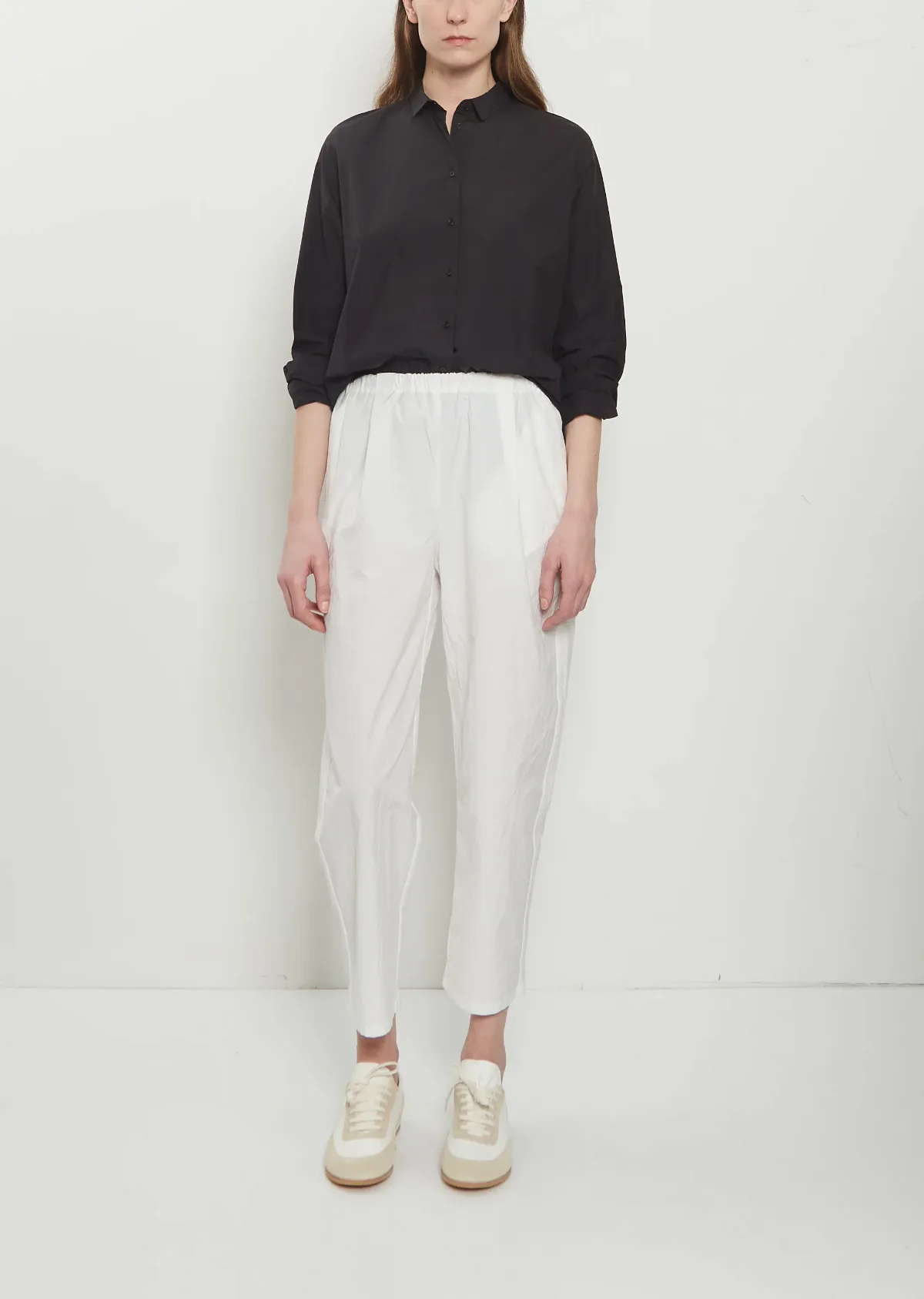 Technical Poplin Tapered Pants by Apuntob