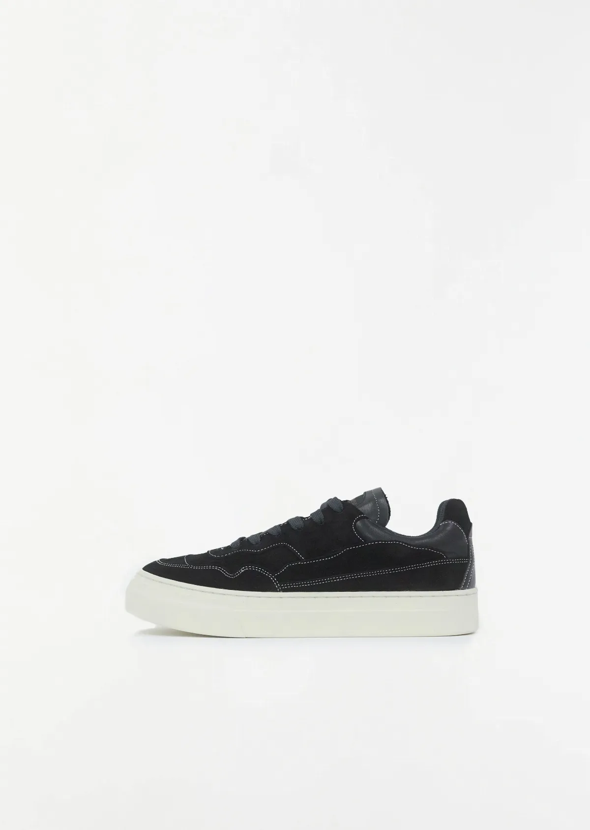 OM6c Pearl OMNI Silk Suede Sneaker by Stepney Workers Club