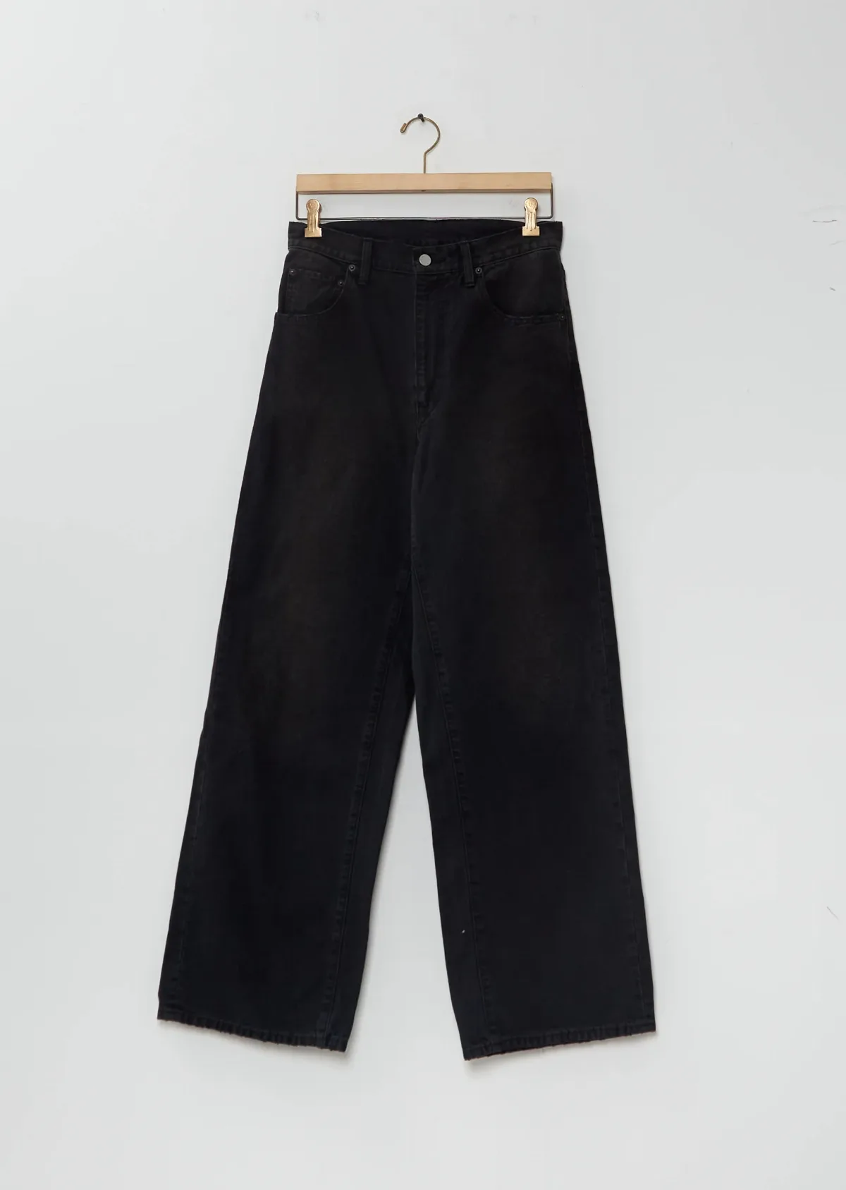 Oxford Vintage Wide Pants by Ssstein
