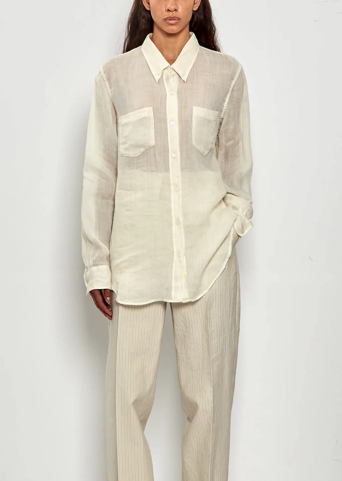 Cheers Ramie Shirt by Dries Van Noten