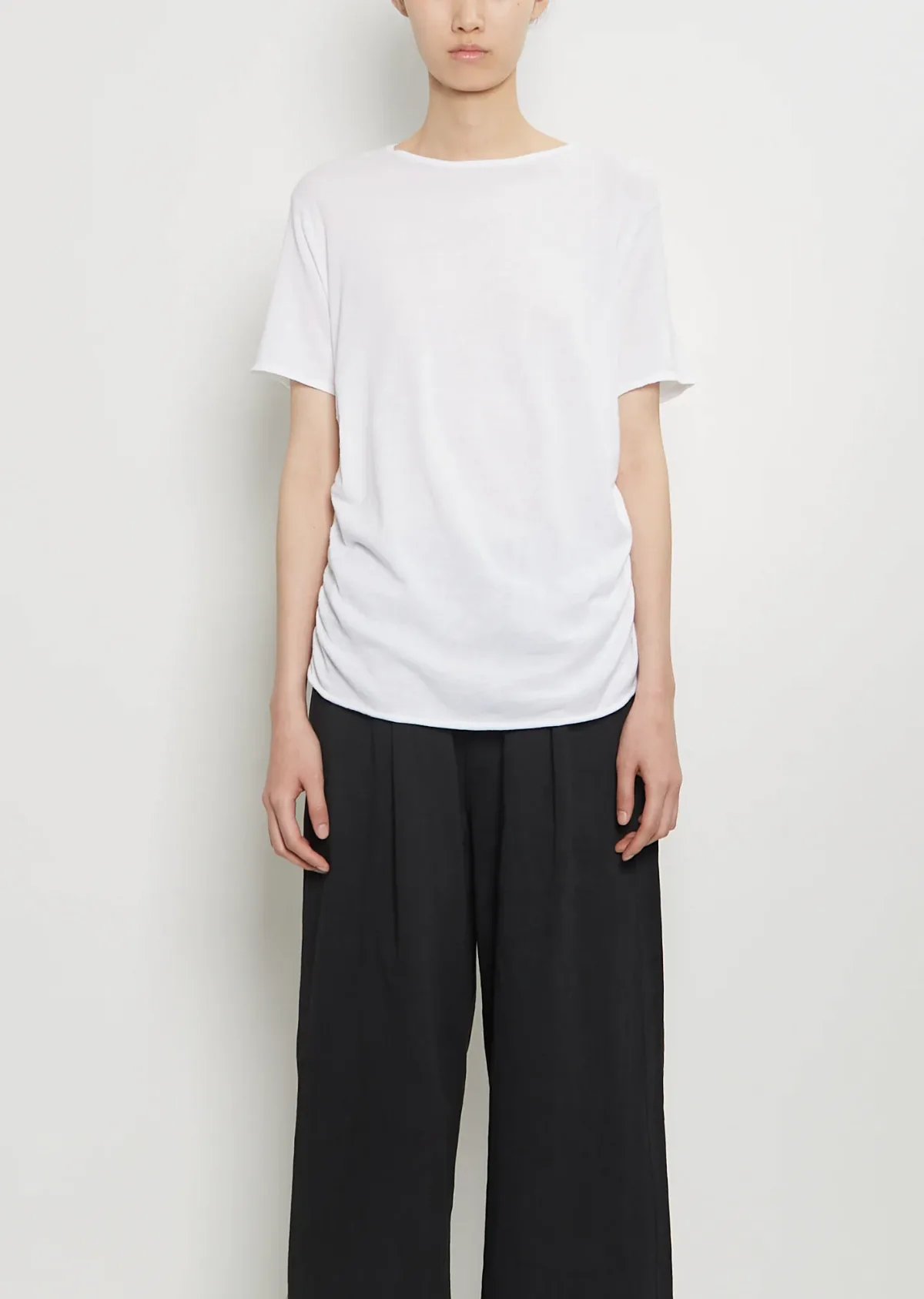 Pima Cotton Drape Tee by Lauren Manoogian