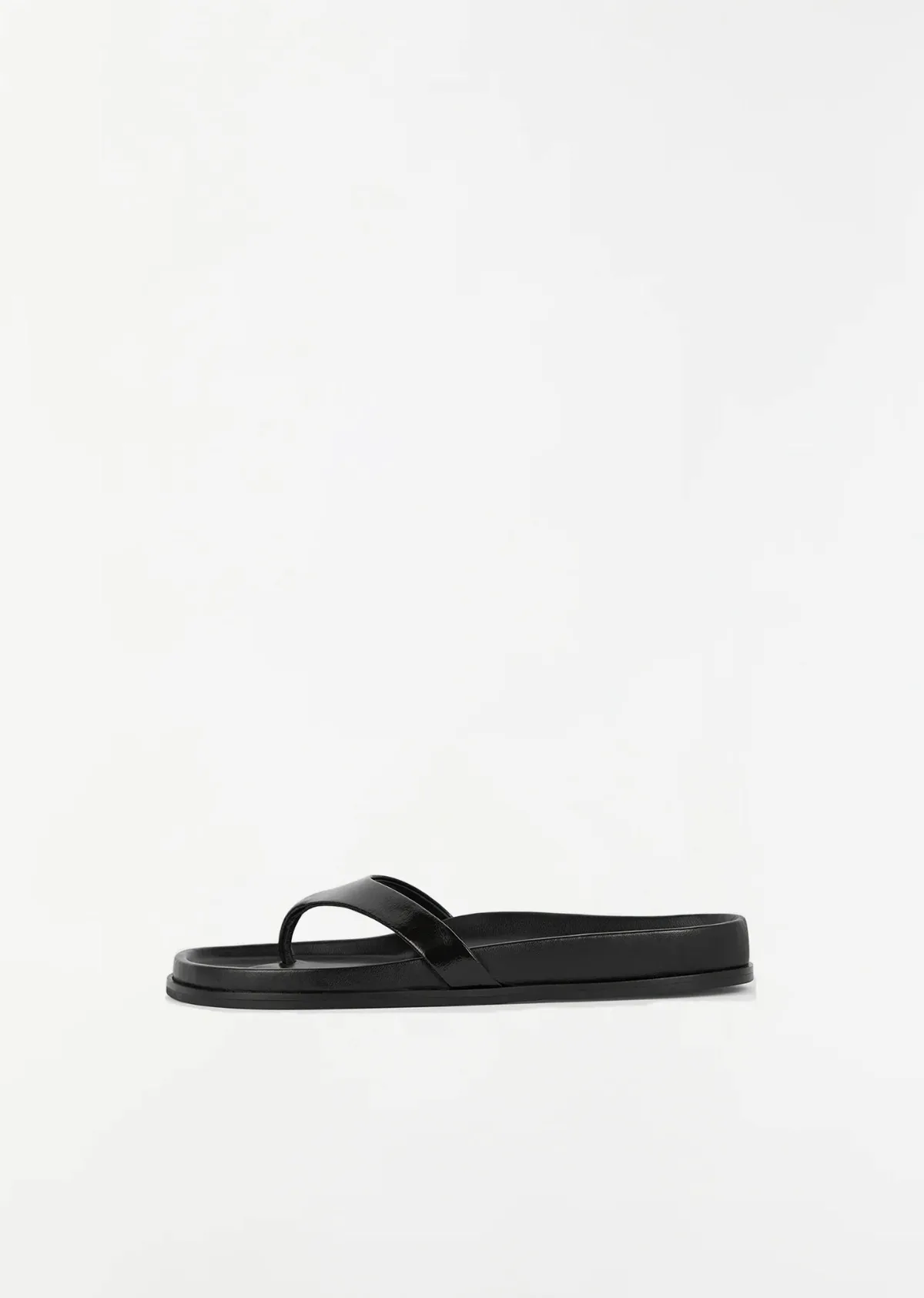 Contoured Naplack Flip Flop by Totême