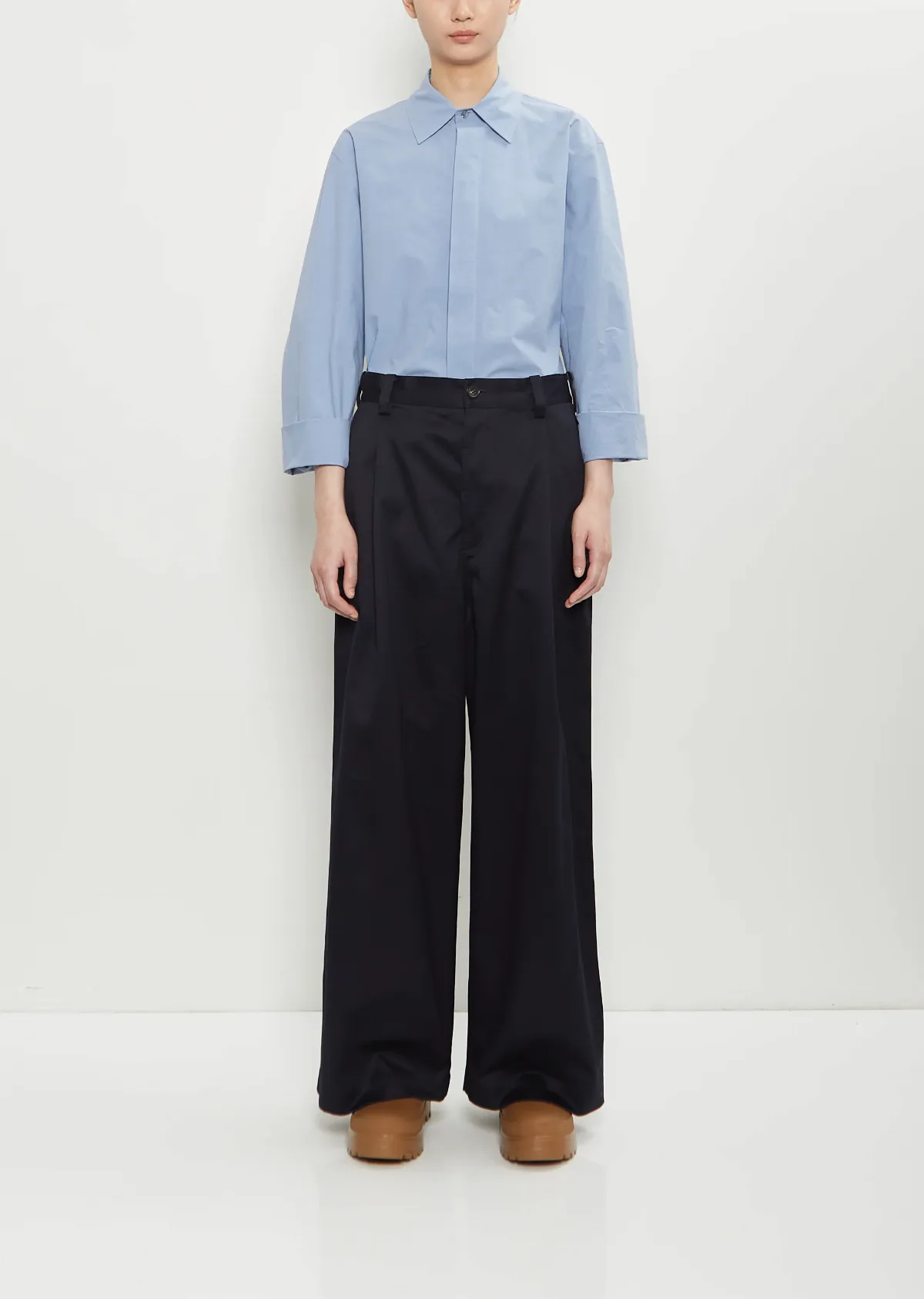 Pasadena Cotton Darted Pants by Sofie Dhoore
