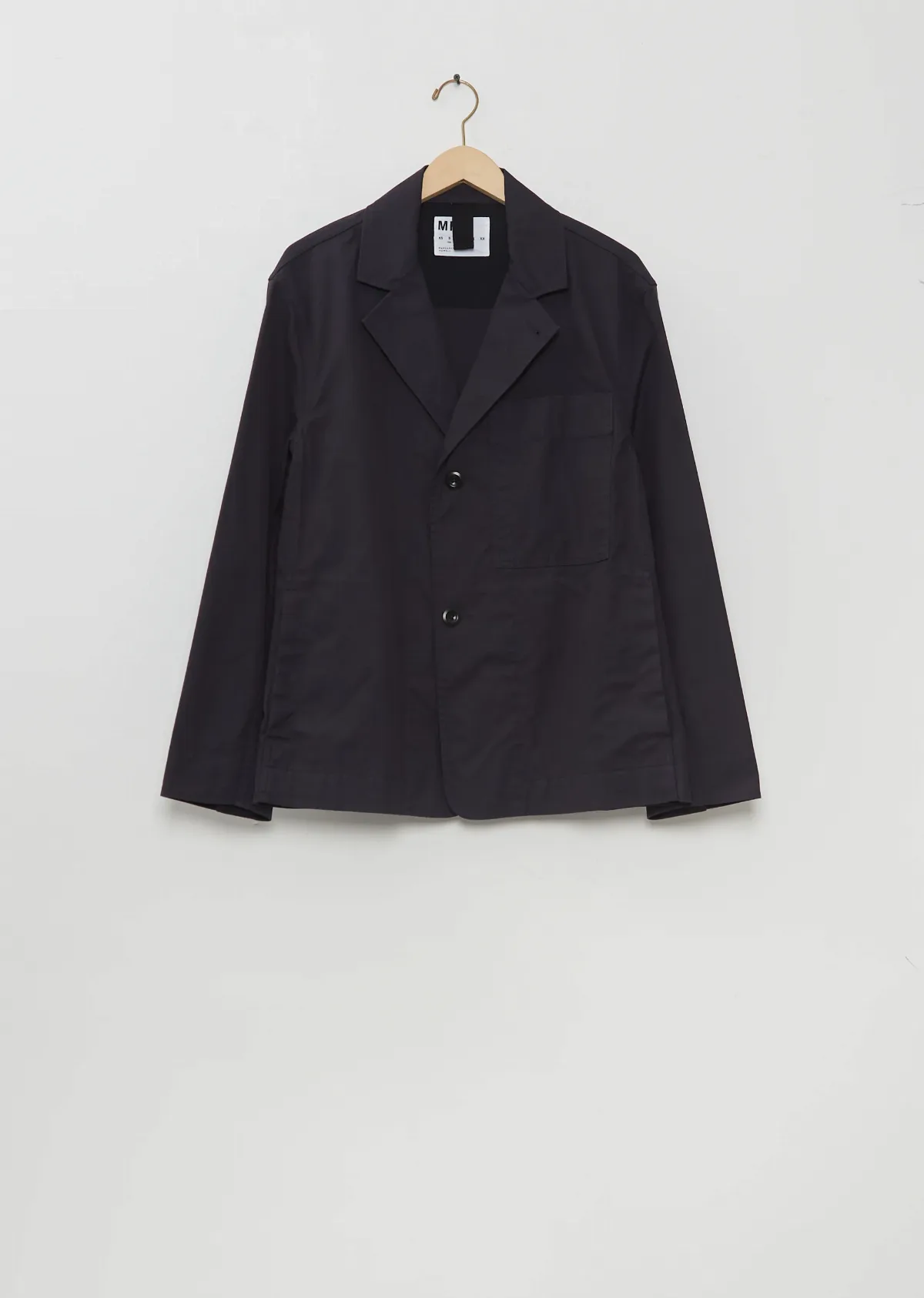 Minimal Cotton Blazer