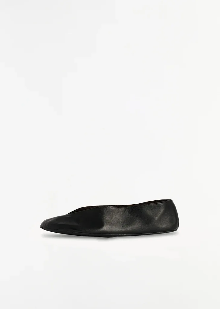 Fay Leather Flat Two by The Row