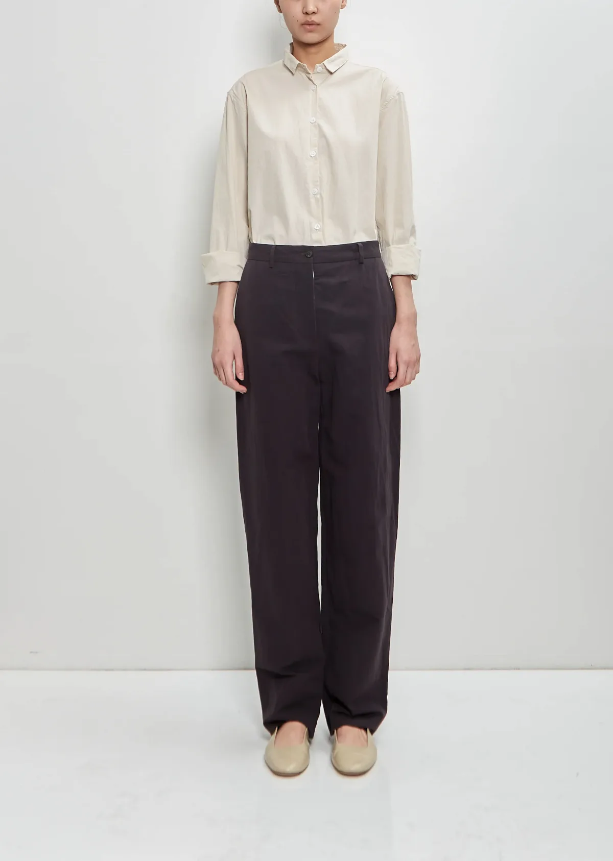 Cotton Linen Maria Pants by Bergfabel