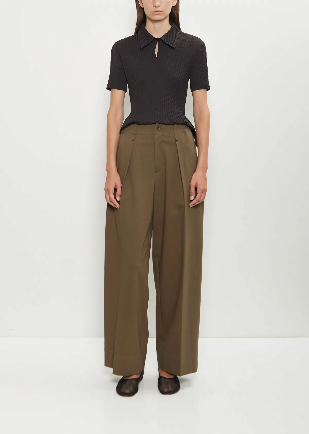 Simple Ensemble Pants by Issey Miyake