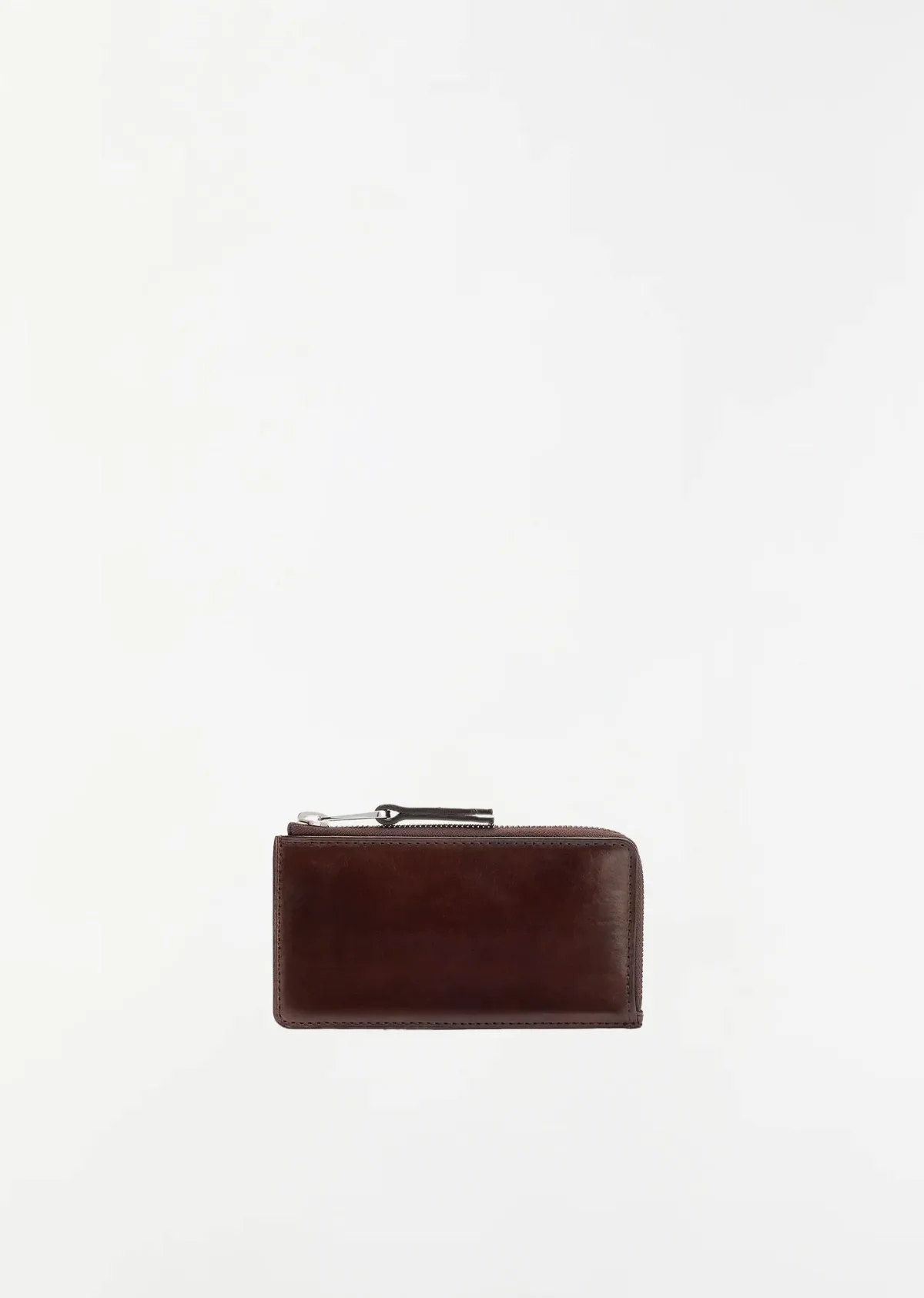 Patina Zip Coin Card Holder by Lemaire