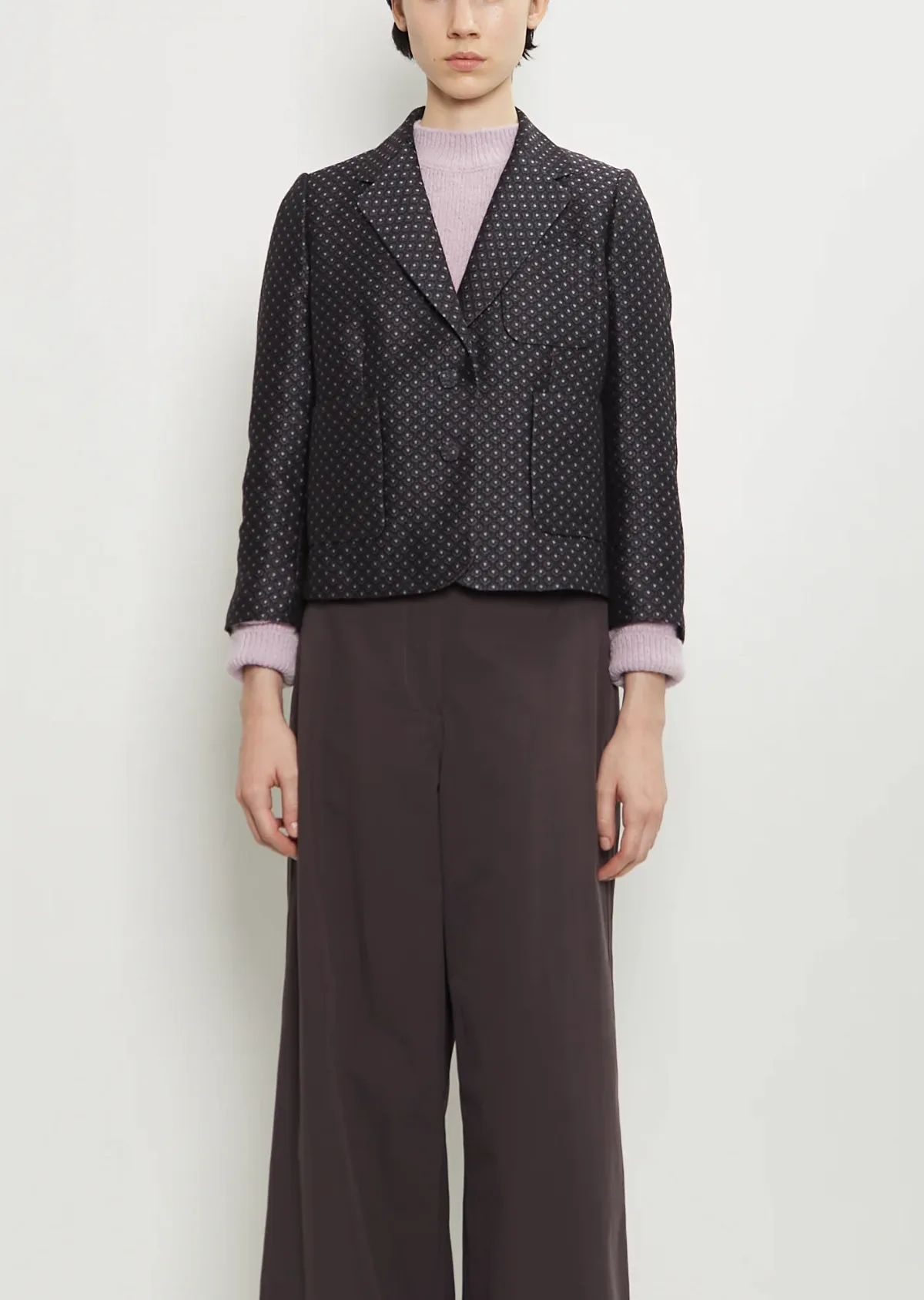 Bamis Wool Cotton Jacket by Dries Van Noten