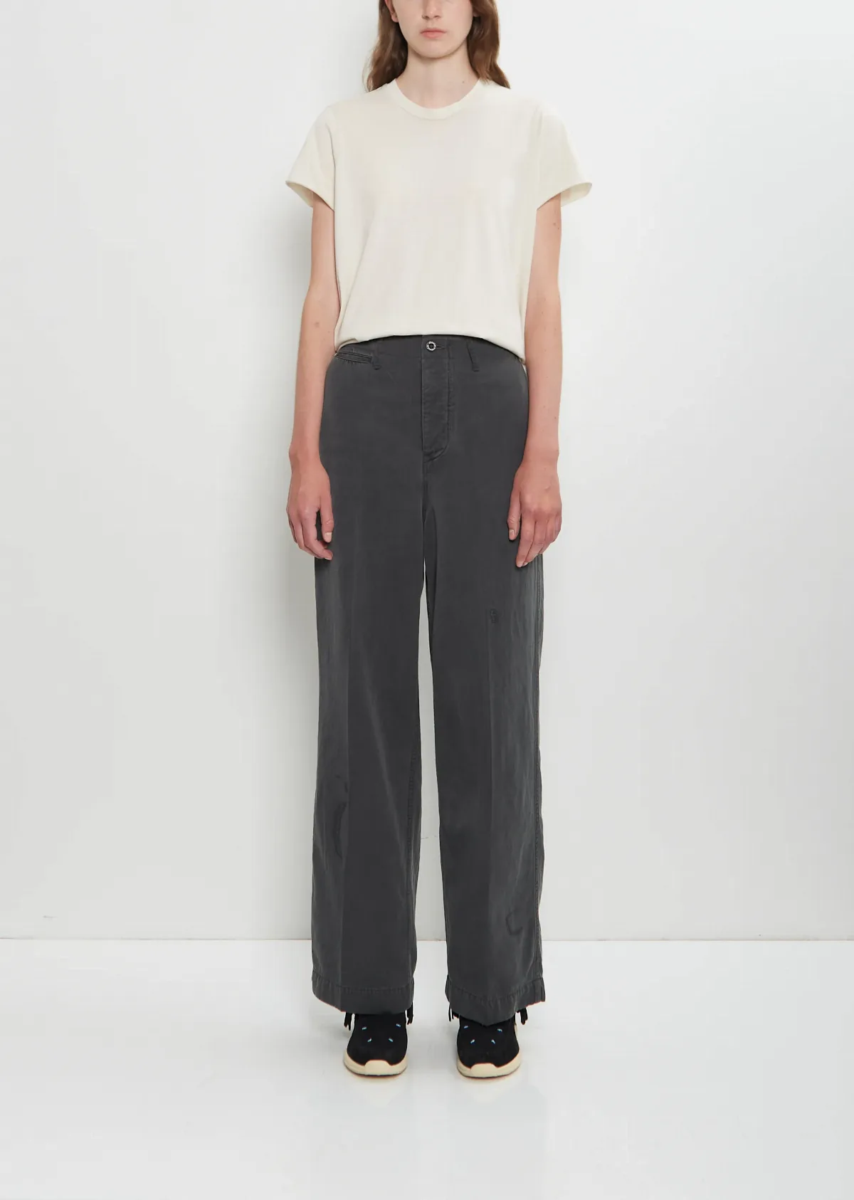 Wool Linen Wide Pants by Visvim