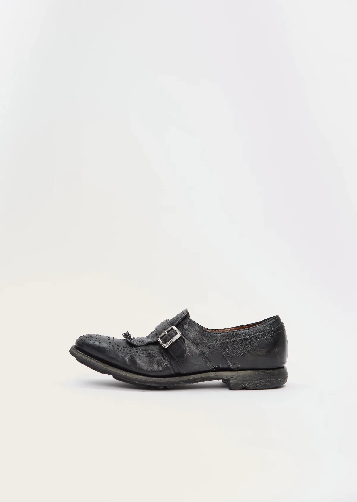 Shanghai Distressed Leather Loafer by Churchs