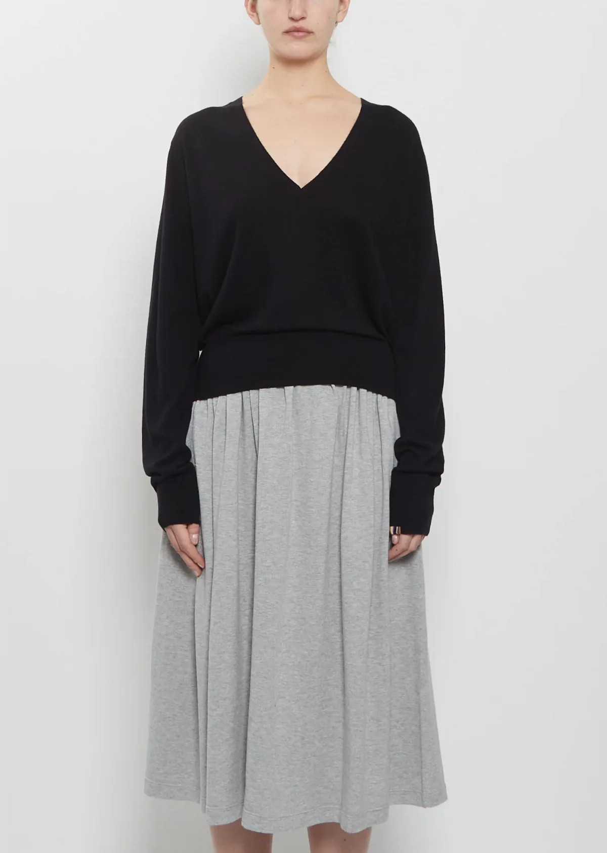 n467 Collin Merino Wool Cashmere Sweater by Extreme Cashmere