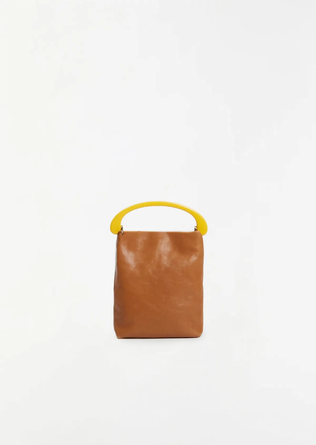 Crisp Leather Bag by Dries Van Noten