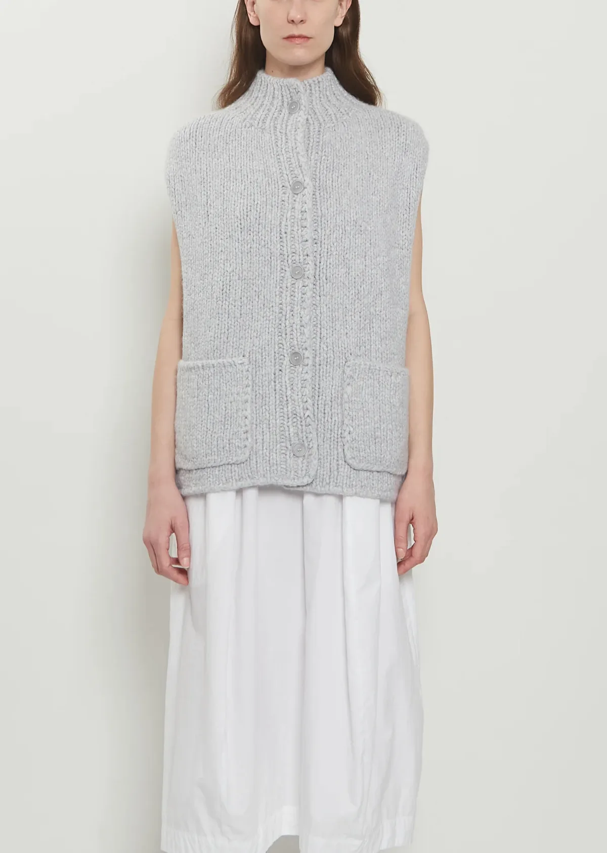 Jo Anne Cashmere Silk Vest by Wommelsdorff