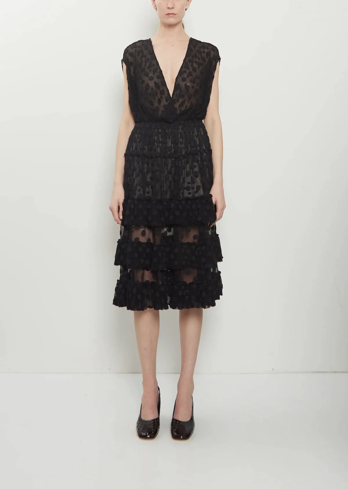Dally Mesh Dress by Dries Van Noten