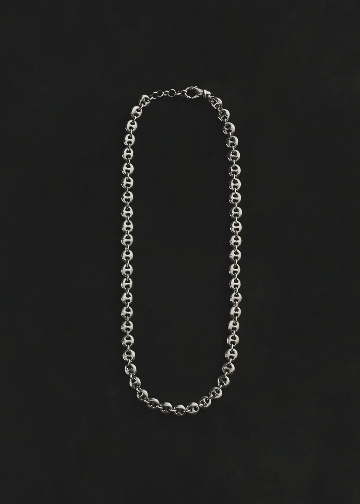 Small Circle Link Necklace, 20" by Sophie Buhai Men
