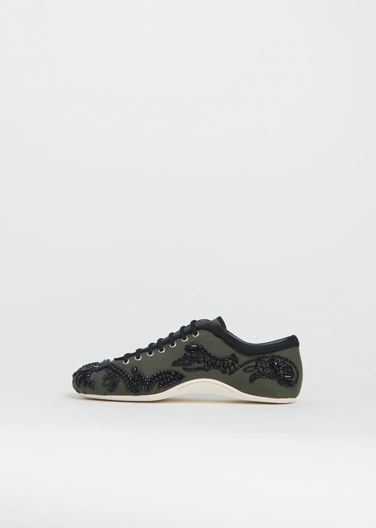 Embroidered Lace-Up Trainer by Dries Van Noten