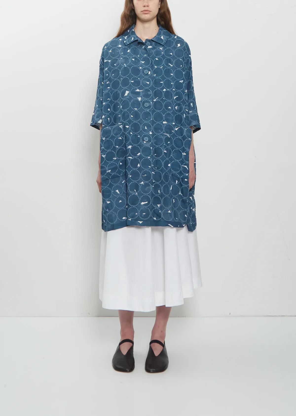 Pensaat & Tambourine Cotton Coat by Min Perhonen