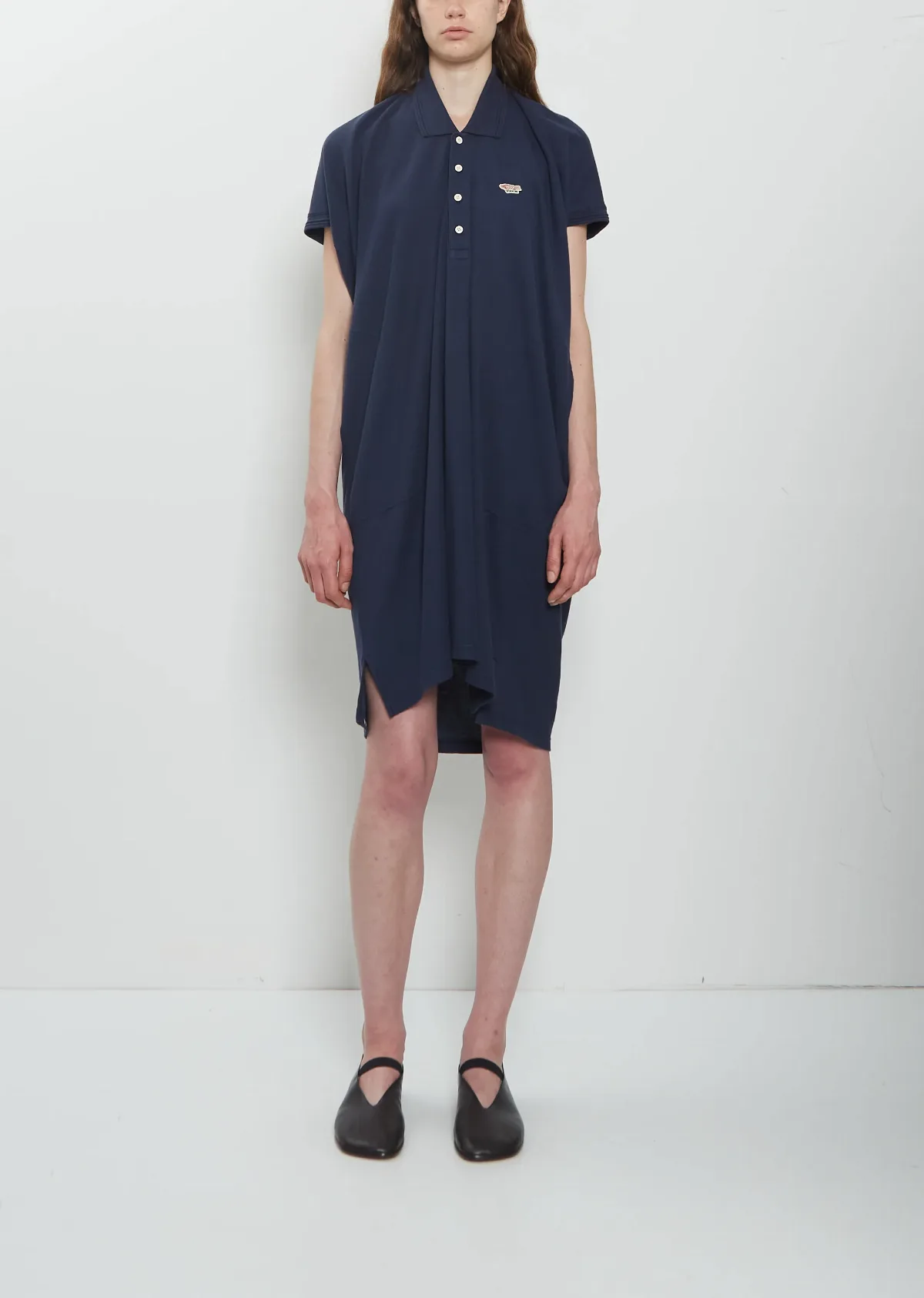 Ultimate Ruana Weller S/S Polo Shirt Dress by Visvim