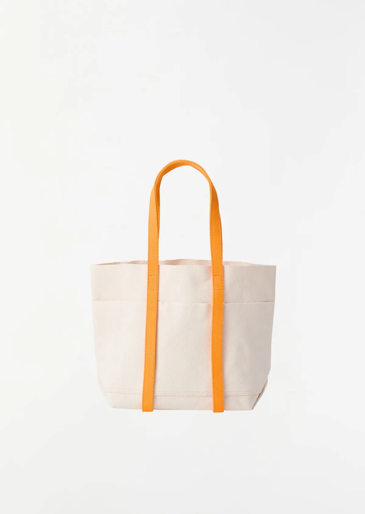 Washed Canvas Two-Tone Tote, Small