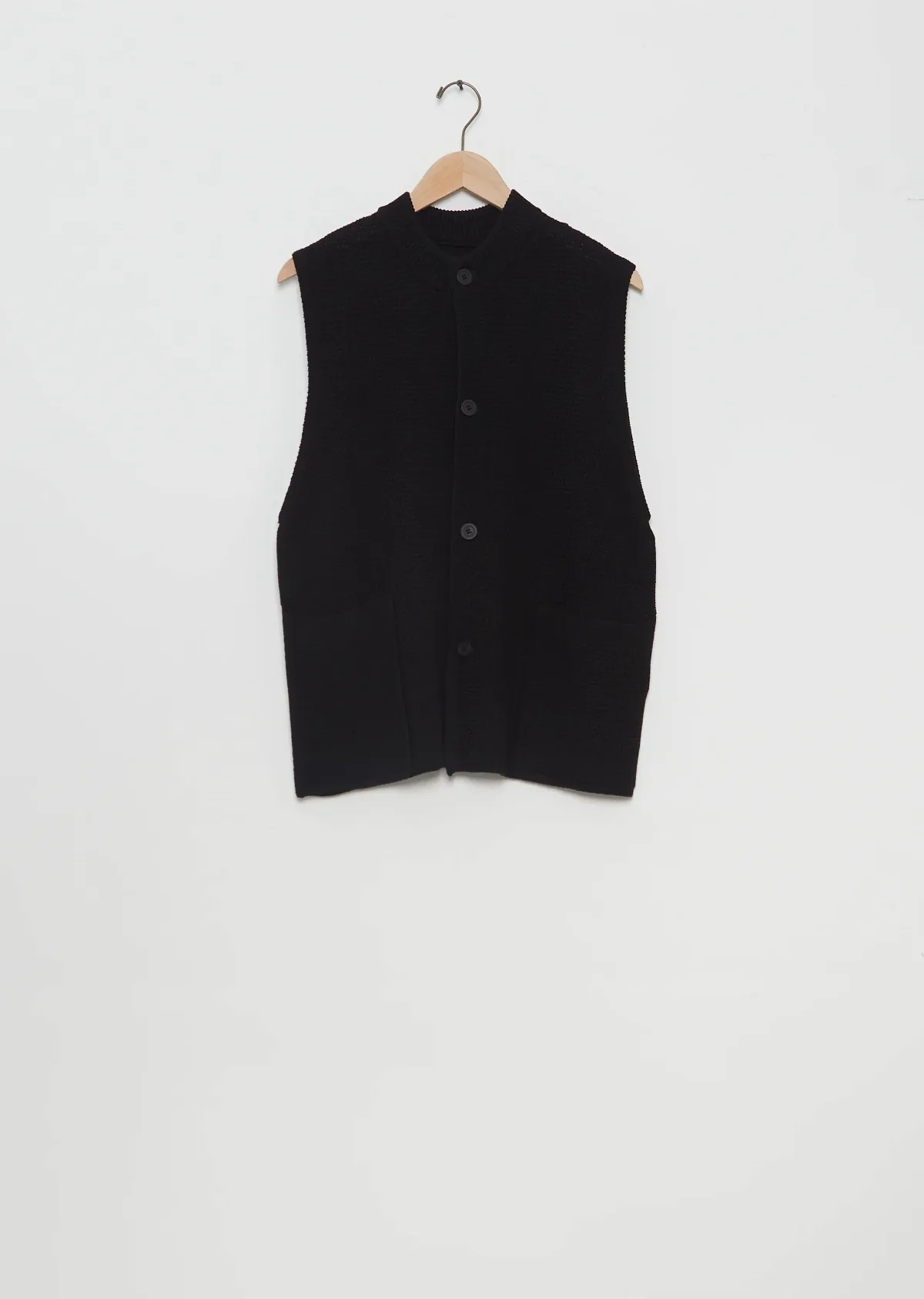 Rustic Knit Vest by Homme Plisse Issey Miyake