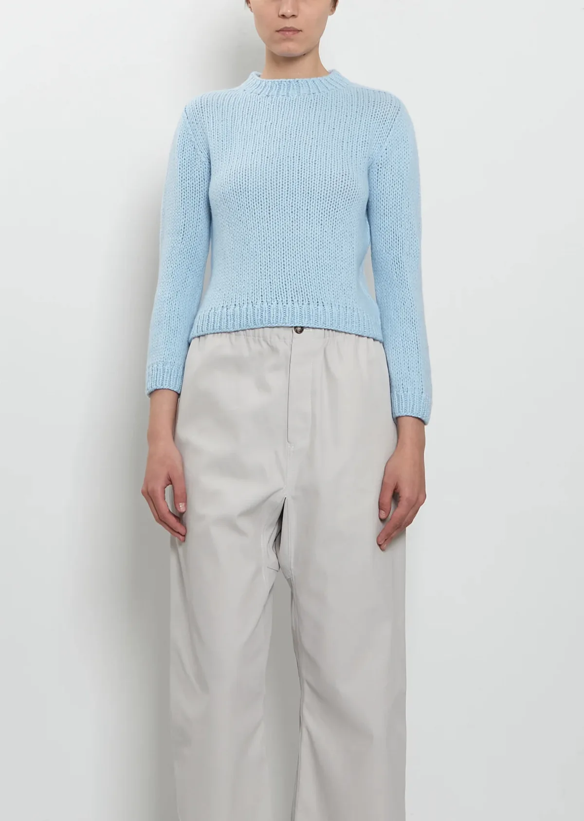 Bloom Crewneck Cashmere Sweater by Wommelsdorff