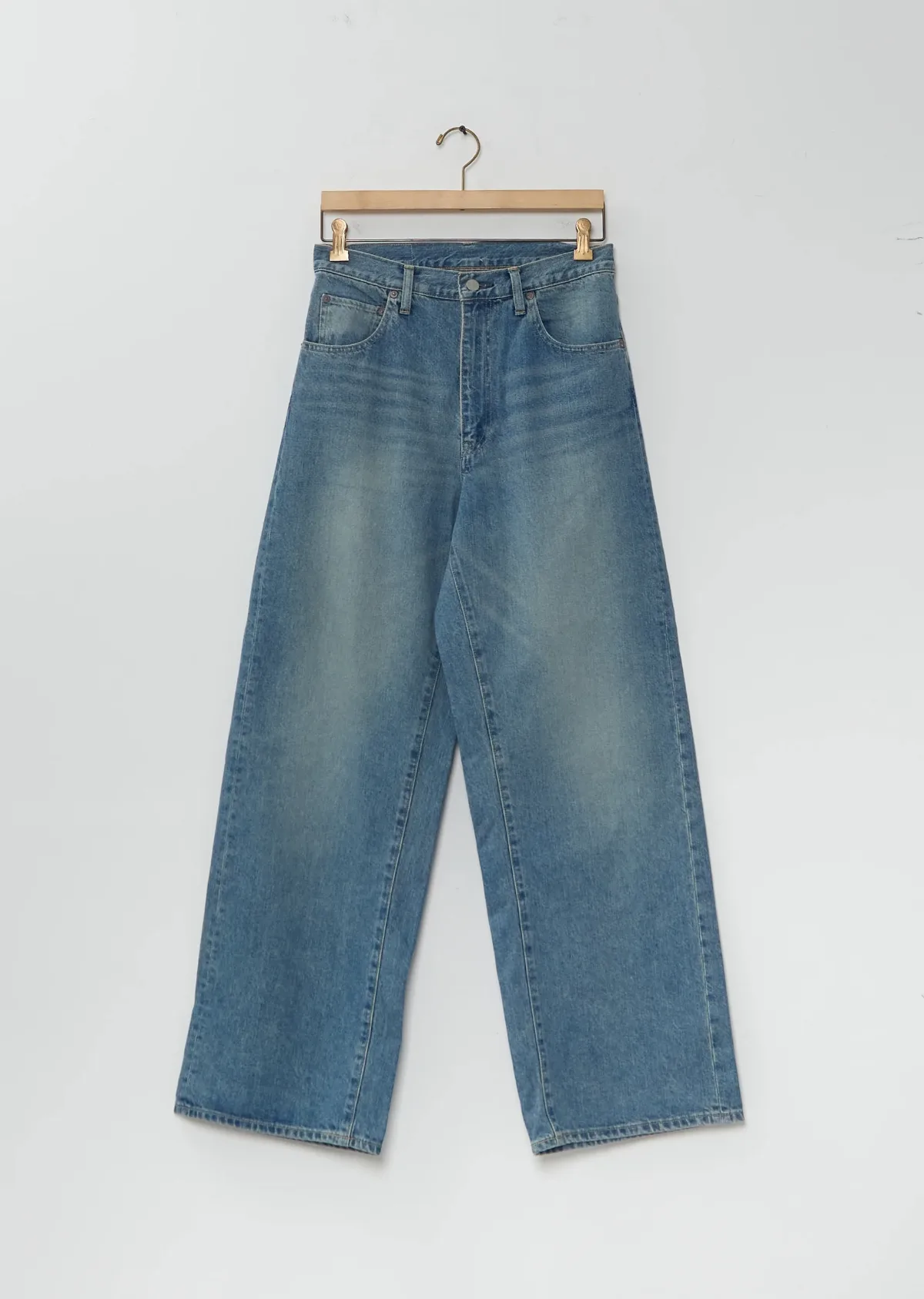 Wide Denim Jeans by Ssstein