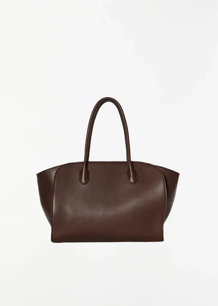 Marlo 12 Saddle Leather Bag by The Row