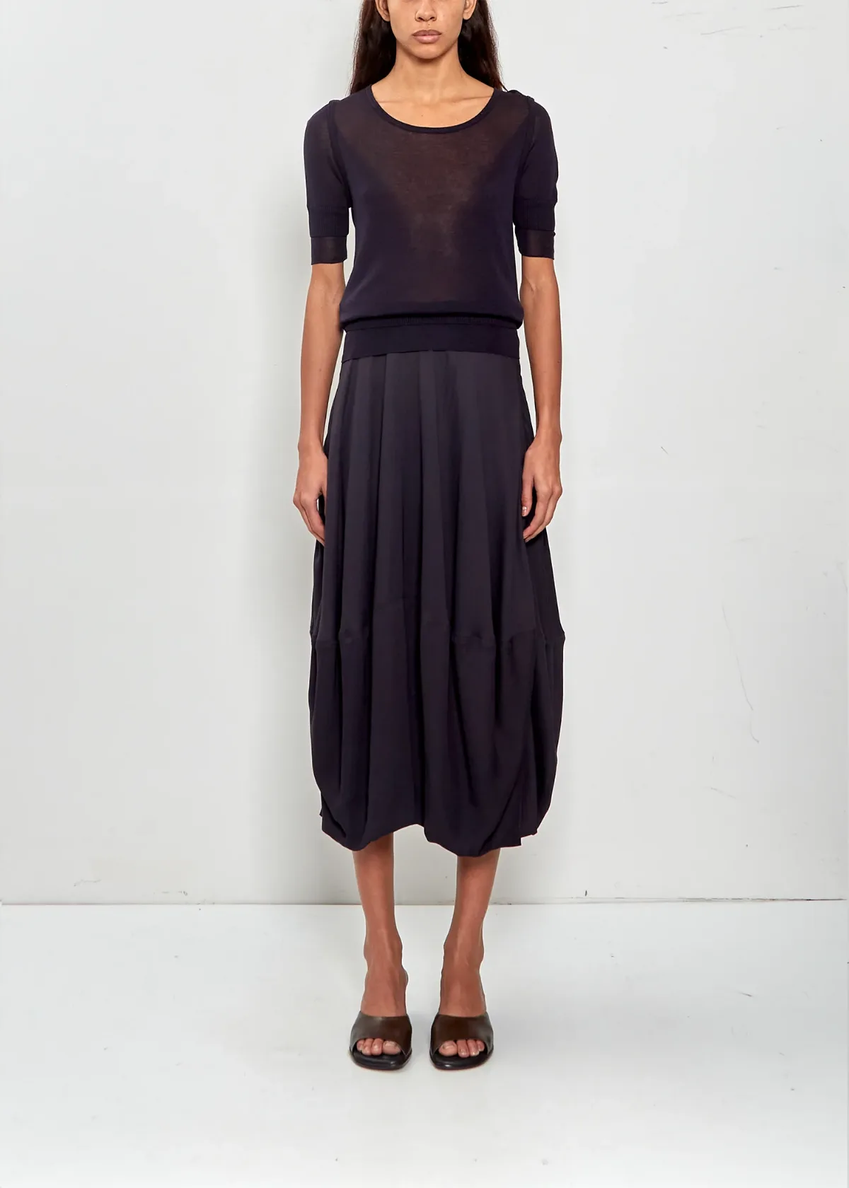 Balloon Fluid Skirt by Lemaire