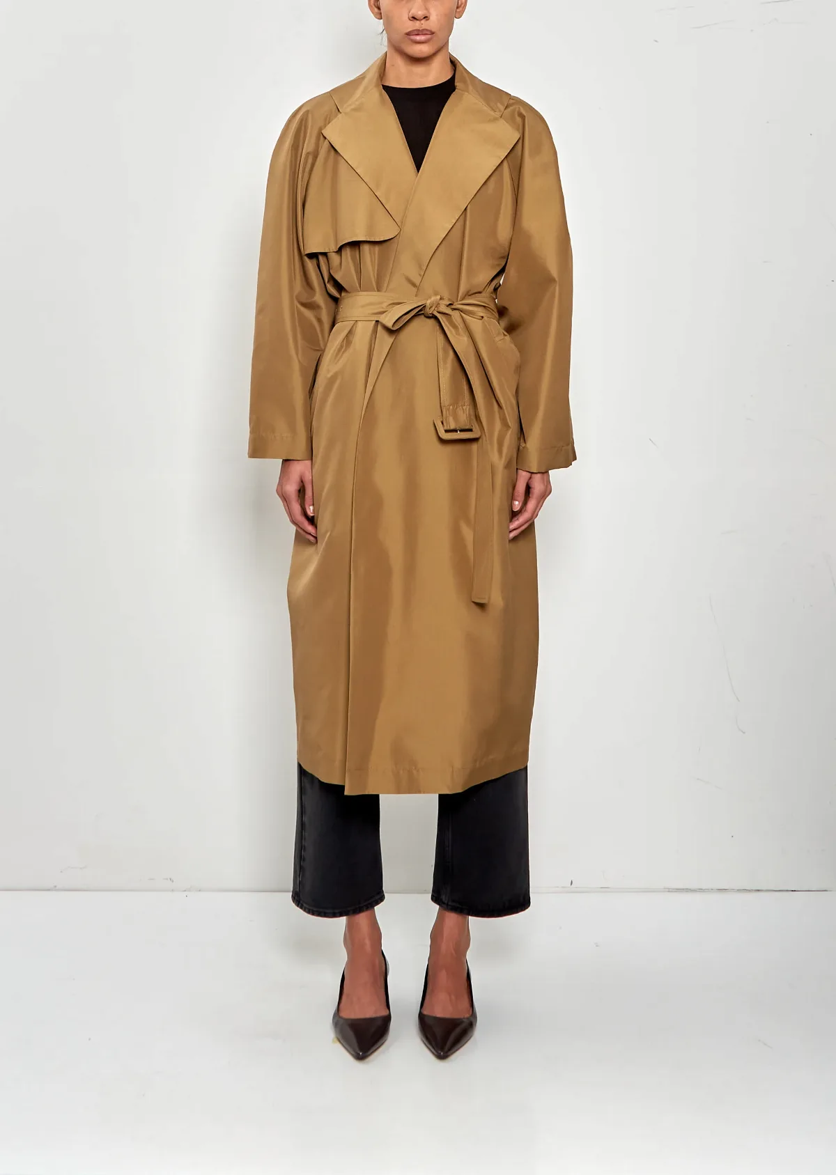 Amapola Silk Coat by The Row
