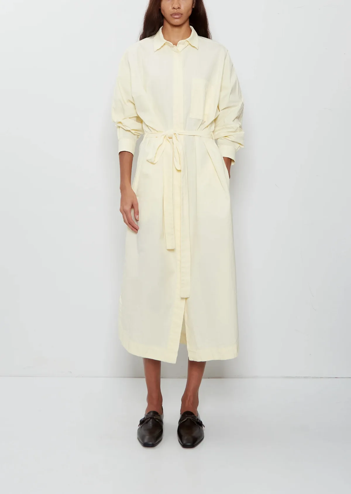 Waga Paper Cotton Shirt Dress by Casey Casey