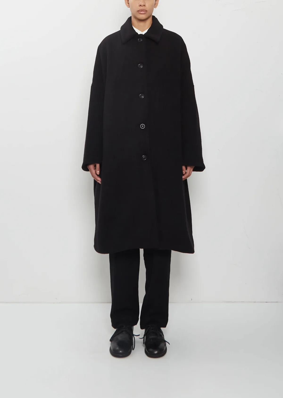 Big Blobby Cashmere Coat by Casey Casey