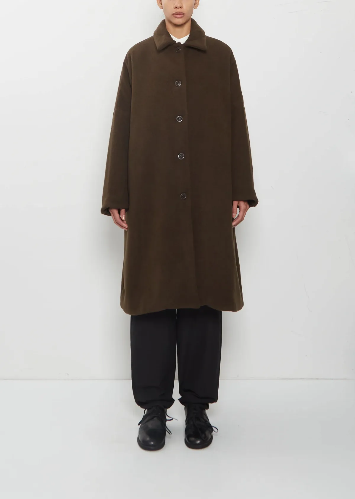 Big Blobby Cashmere Coat by Casey Casey