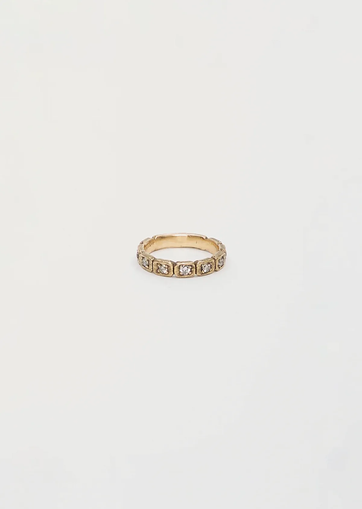 VSL Melee Band Ring 18k YG by Noguchi Bijoux