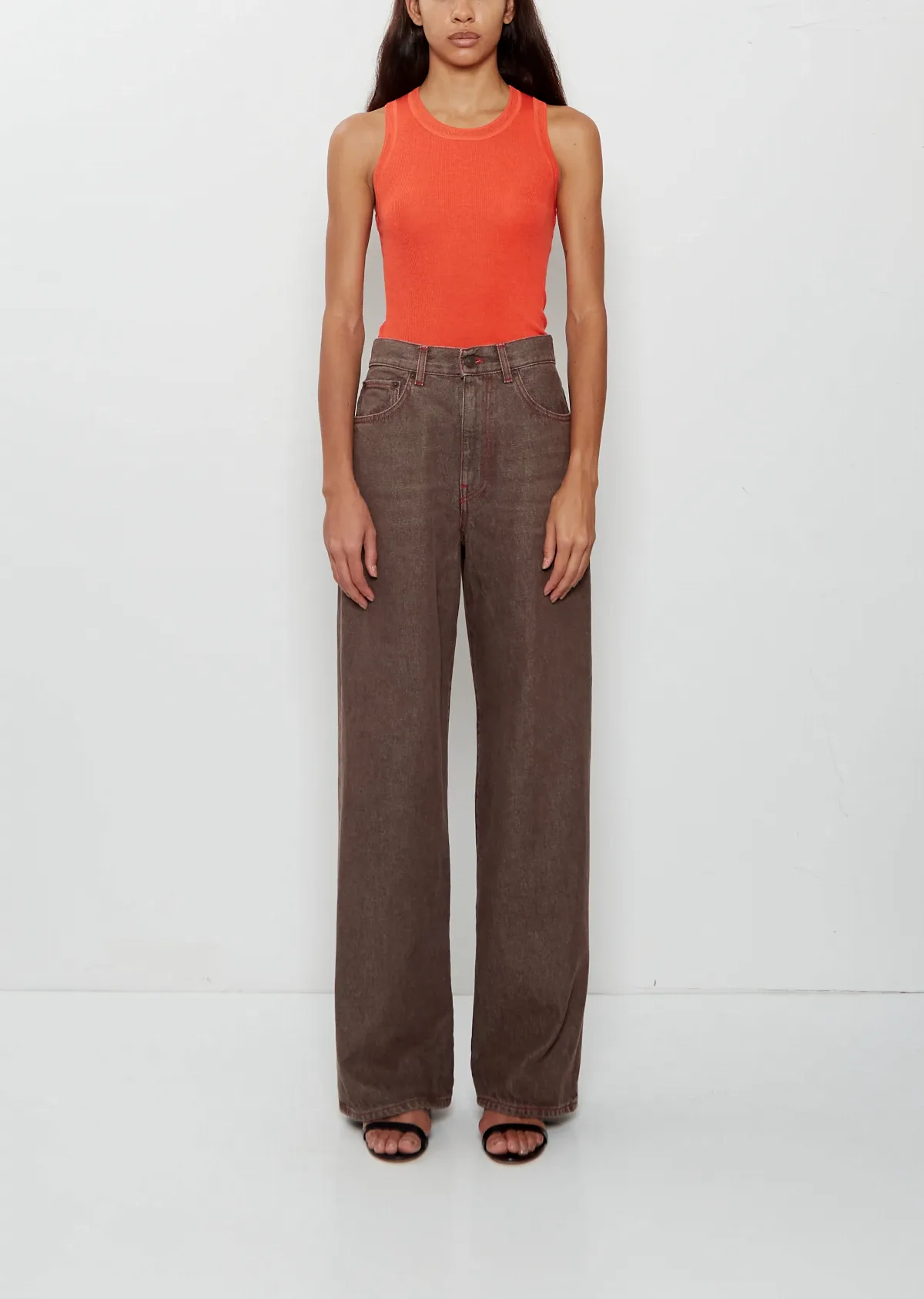 Wide Cotton Jean by 6397