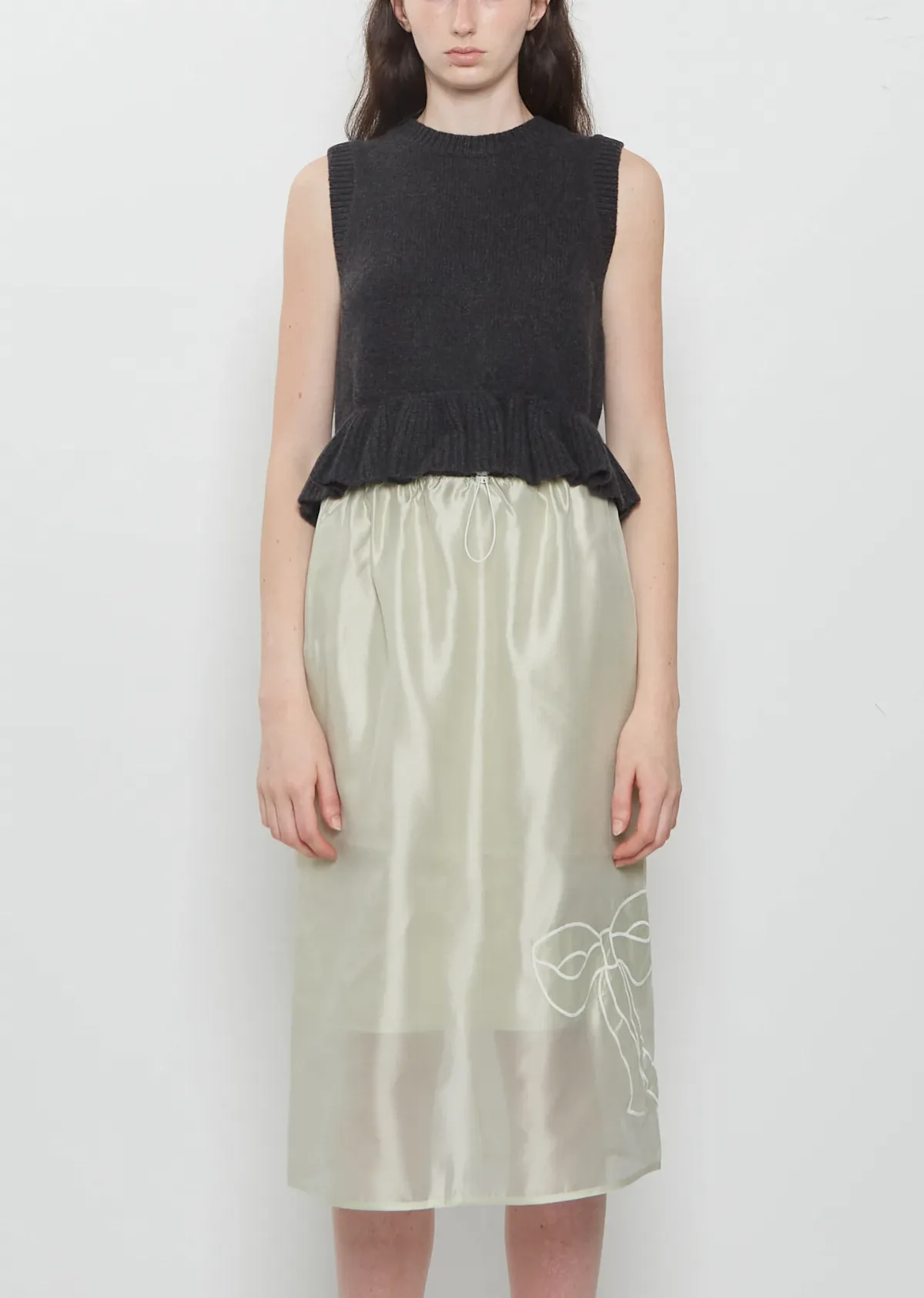 Bill Recycled Cashmere Vest by Cecilie Bahnsen