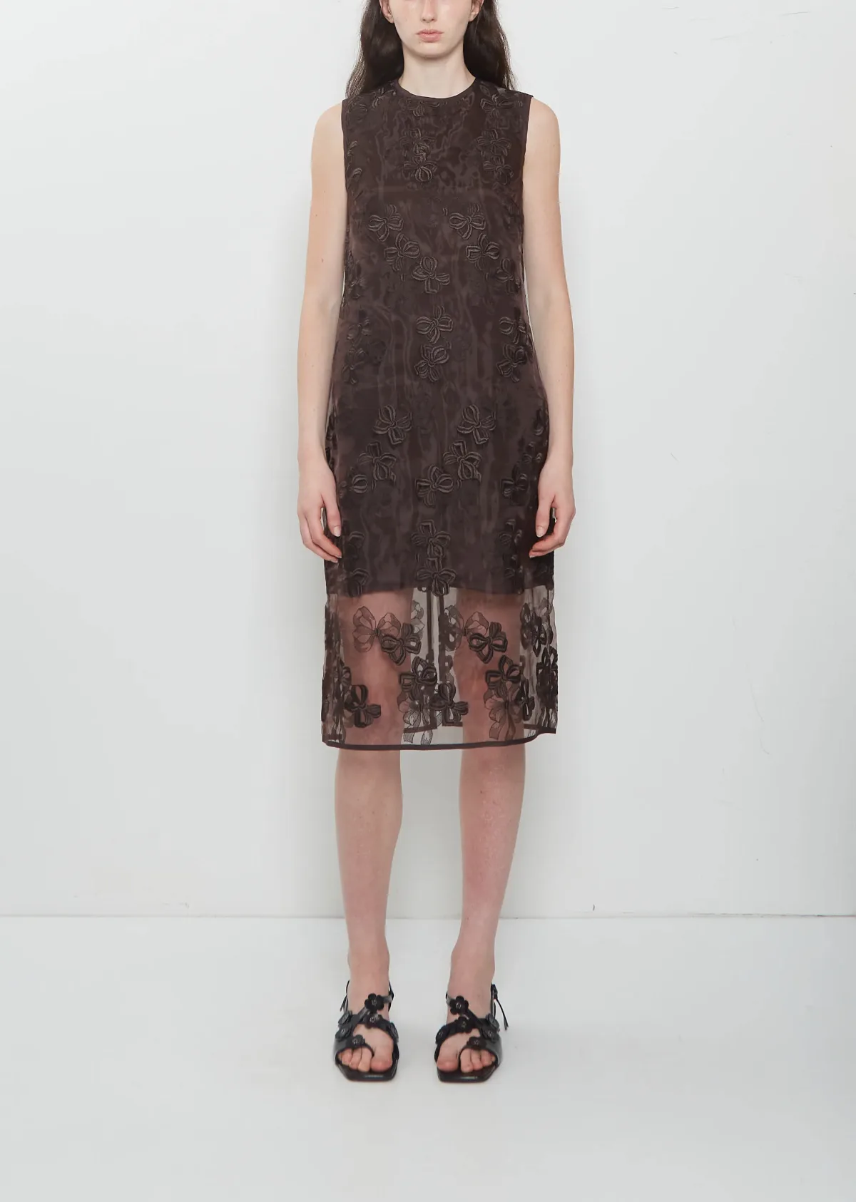 Devin Rosette Organza Dress by Cecilie Bahnsen