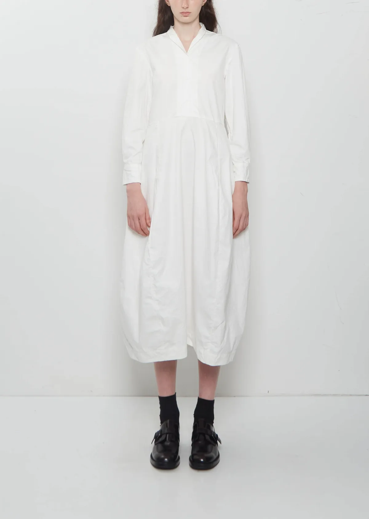 Letty Long Sleeve Cotton Dress by Bergfabel