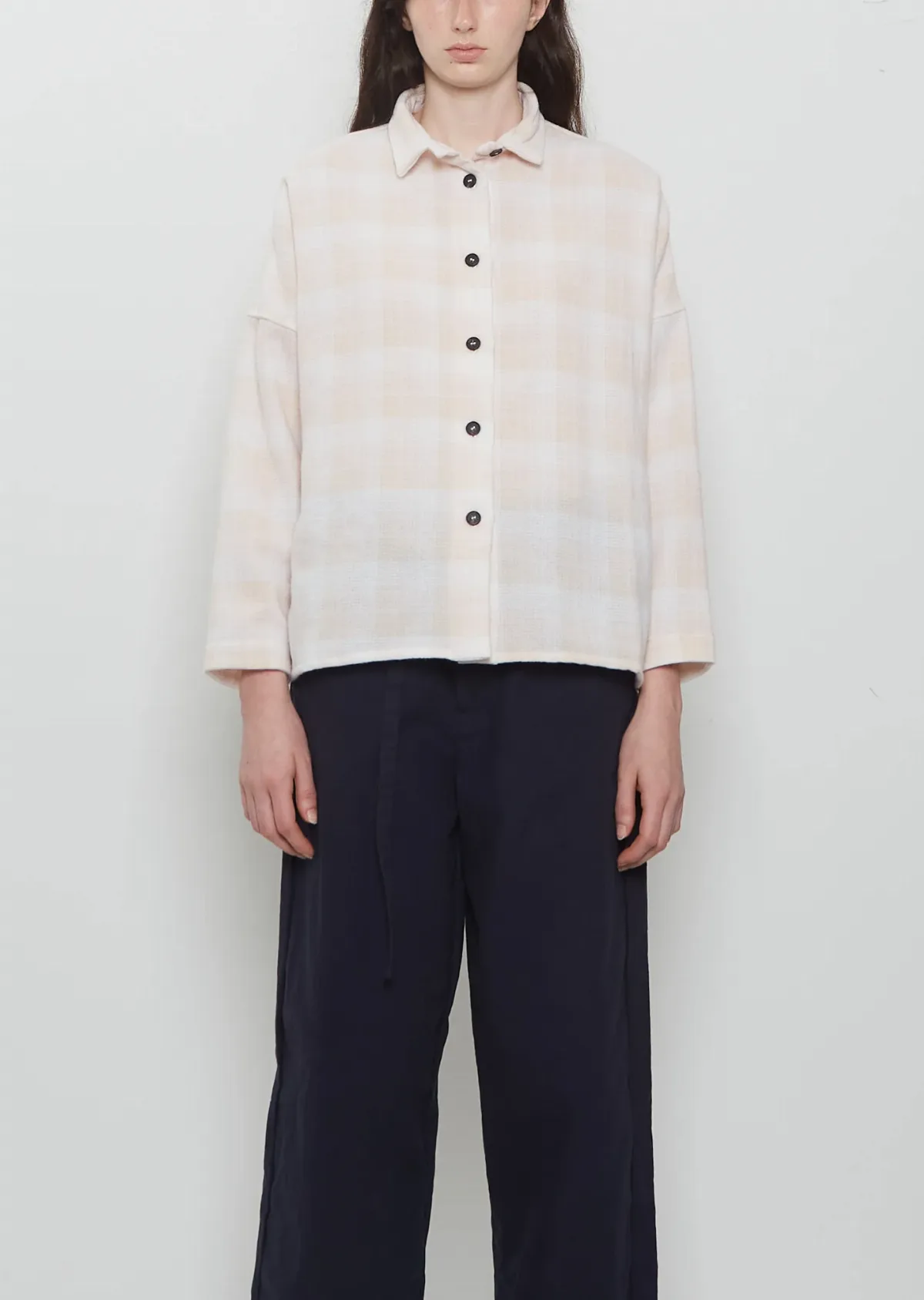 Tina Wool Cashmere Shirt by Bergfabel