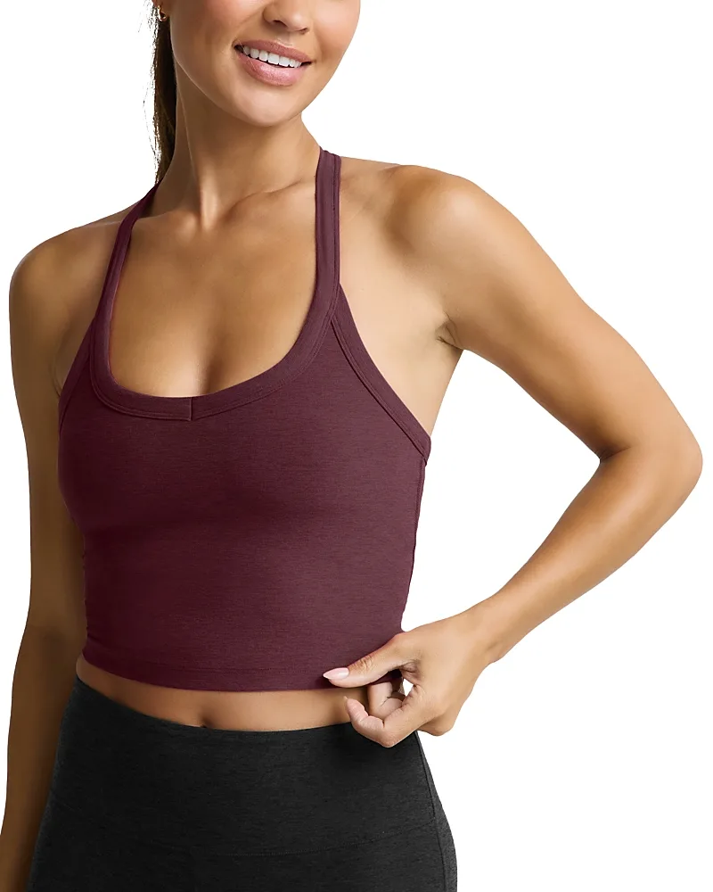 On the Up Cropped Tank Top by Beyond Yoga