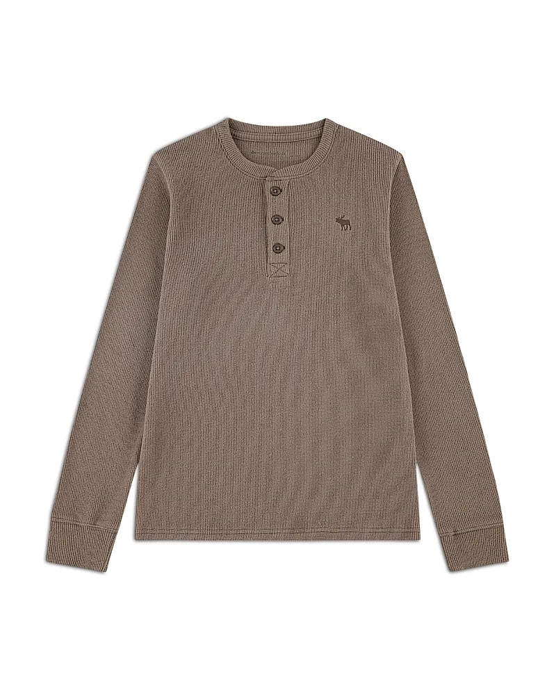 Clean Waffle Knit Top by Abercrombie Kids