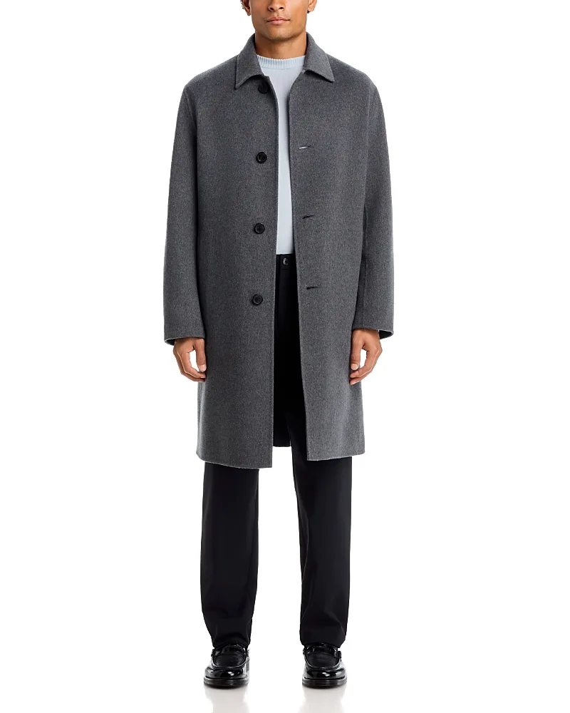 Wool Blend Mac Coat by Theory
