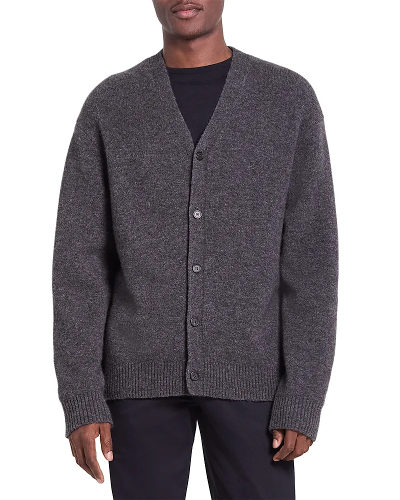Wool Blend Cardigan Sweater