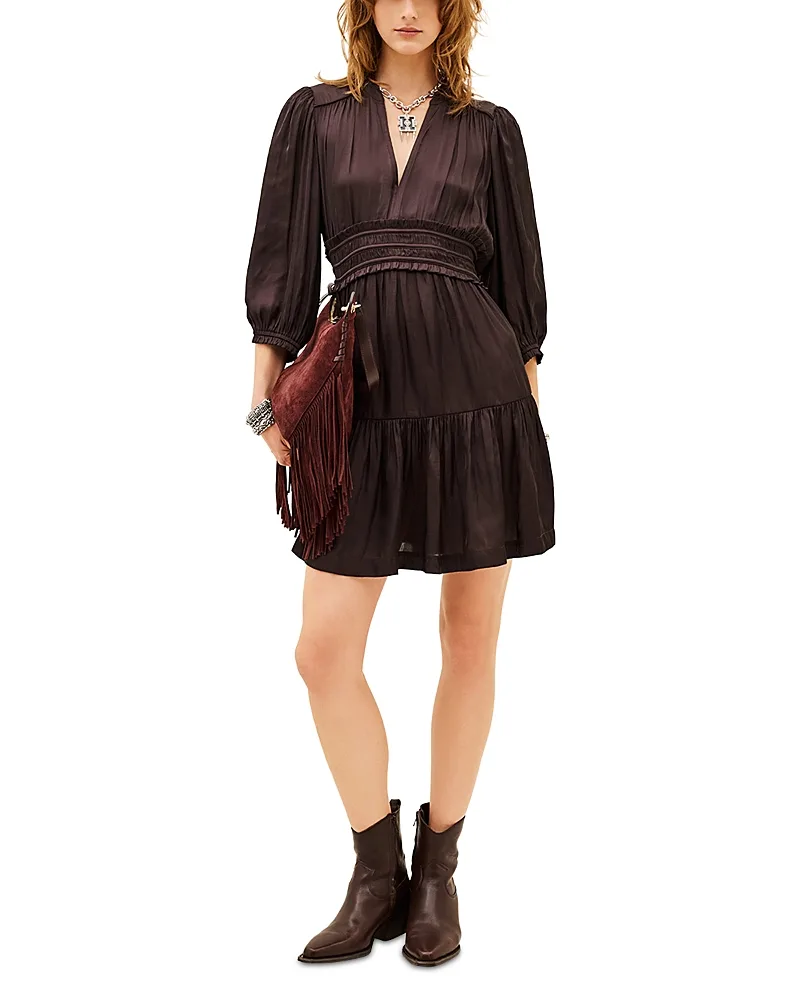 Cyrilia Tiered Mini Dress by Ba & sh