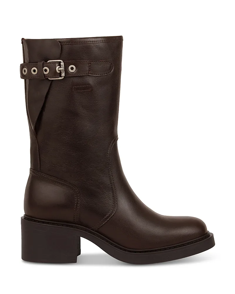 Cameron Leather Biker Boots